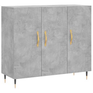 vidaXL Byr&aring; betonggr&aring; 90x34x80 cm konstruerat tr&auml;