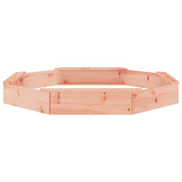 vidaXL Sandl&aring;da med s&auml;ten oktagon massivt douglastr&auml;