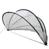 vidaXL Poolkupol 405 x 405 x 192 cm PVC Transparent