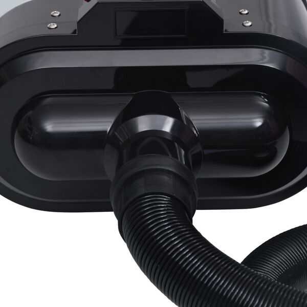 vidaXL Husdjursfön dubbel motor svart