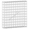 vidaXL Gabion med 5 mm tr&aring;d och 5x5 cm n&auml;t 50x10x50 cm