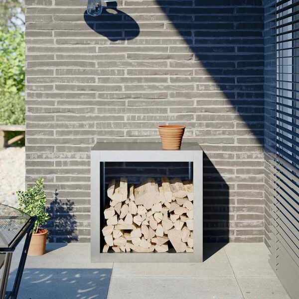 vidaXL Vedställ 60x40x60 cm galvaniserat stål