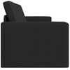 vidaXL Soffs&auml;ng 200cm Svart tyg