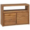vidaXL Sk&auml;nk 80x30x60 cm massiv teak