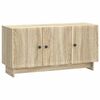 vidaXL TV-sk&aring;p 99 x 34,5 x 50 cm Sonoma-ek Konstruerat tr&auml;