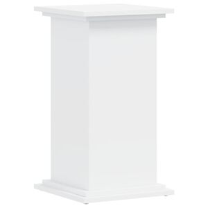vidaXL V&auml;xtst&auml;ll vit 33x33x60 cm konstruerat tr&auml;