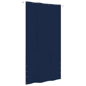 vidaXL Balkongsk&auml;rm bl&aring; 140x240 cm oxfordtyg