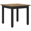 vidaXL Kaffeebord Artisan Ek 40 x 40 x 36 cm Konstruerat tr&auml;
