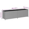 vidaXL Dynbox konstrotting 200x50x60 cm brun