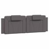 vidaXL Bed "Viana" with Mattress Grey 160x200 cm Faux Leather