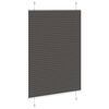 vidaXL Plisserad persienn svart 95x100 cm tyg bredd 94,4 cm polyester