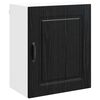 vidaXL Diskmaskin panel Kalmar Svart Ek 50 x 31 x 60 cm