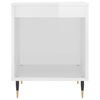 vidaXL S&auml;ngbord 2 st vit h&ouml;gglans 40x35x50 cm konstruerat tr&auml;
