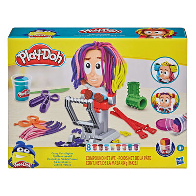 Play-Doh Hårsalong Crazy Cuts Stylist 8 burkar