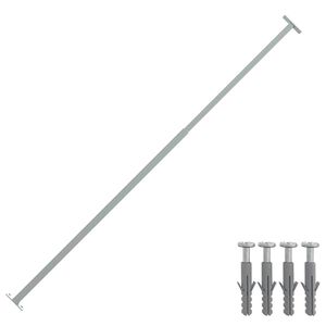 vidaXL Justerbart inkrypningsskydd f&ouml;r f&ouml;nster 710-1200 mm