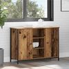 vidaXL Sideboard Gammalt tr&auml; 100 x 35 x 70 cm