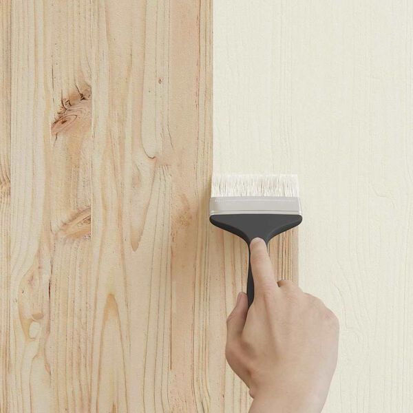 vidaXL Tr&auml;f&auml;rg Vit 16,5 x 16,5 x 16 cm V&auml;ggprint