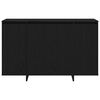vidaXL Sideboard Svart ek 120 x 41 x 75 cm Konstruerat tr&auml;