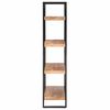 vidaXL Bokhylla med 4 hyllor 120x40x180 cm massivt akaciatr&auml;