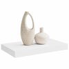 vidaXL Sv&auml;vande v&auml;gghylla vit 40x23x3,8 cm MDF