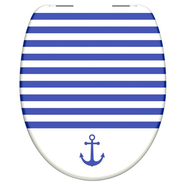 SCH&Uuml;TTE Toalettsits med mjuk st&auml;ngning NORTH SEA