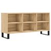 vidaXL Tv-b&auml;nk sonoma-ek 103,5x30x50 cm konstruerat tr&auml;