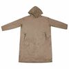 vidaXL Filt-hoodie Kamel l Flanell