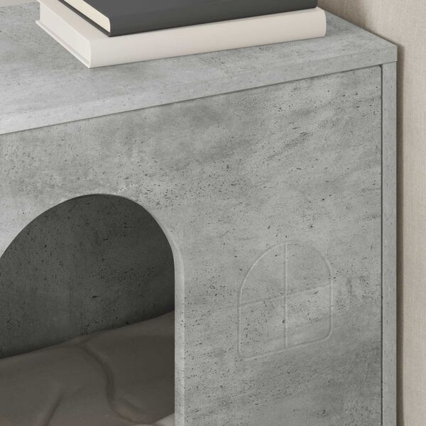 vidaXL Katt hus Betong 51 x 30 x 52 cm Konstruerat tr&auml;