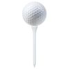 vidaXL Golfpeggar 1000 st vit 83 mm bambu