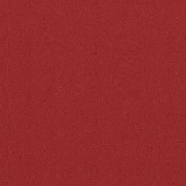 vidaXL Balkongsk&auml;rm r&ouml;d 120x400 cm oxfordtyg