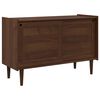 vidaXL Sideboard BILBAO M&ouml;rk karamell 114 x 45 x 75 cm