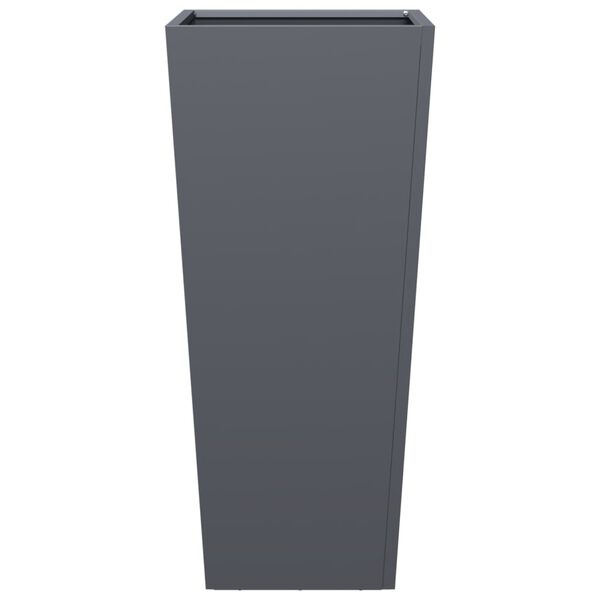 vidaXL Tr&auml;dg&aring;rdskruka antracit 35x35x75 cm st&aring;l