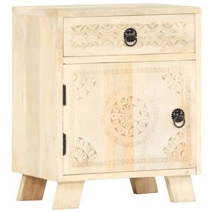 vidaXL S&auml;ngbord 40x30x50 cm massivt mangotr&auml;