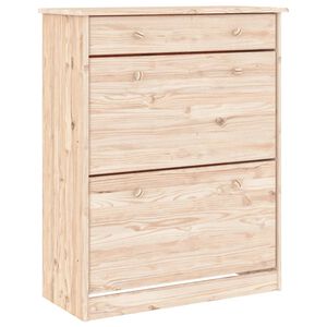 vidaXL Skosk&aring;p ALTA 77x35x96 cm massiv furu