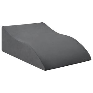 vidaXL Ben Kudde Gr&aring; 68 x 41 x 21 cm PU skum