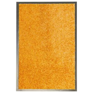 vidaXL D&ouml;rrmatta tv&auml;ttbar orange 40x60 cm