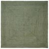vidaXL Omr&aring;desmattor Fyrkantig Olivgr&ouml;n 240 x 240 cm Jute