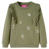 vidaXL Tr&ouml;ja f&ouml;r barn khaki 92