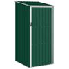 vidaXL Tr&auml;dg&aring;rdsskjul gr&ouml;n 87x98x159 cm galvaniserat st&aring;l