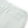 Barnshorts med snöre blandad ljus mintgrön 104