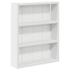 vidaXL Badrumsv&auml;ggsk&aring;p med hylla Vit 40 x 10 x 50 cm Konstruerat tr&auml;