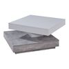 Trendteam Soffbord Universal CT-119 betonggr&aring; och vit