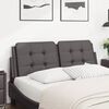 vidaXL Headboard Cushion "Zadar" Grey 120 cm Faux Leather