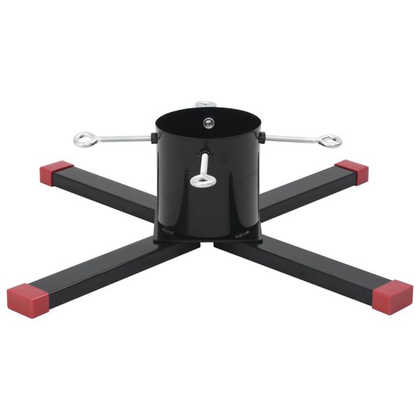 vidaXL Julgransfot svart 61x61x15,5 cm