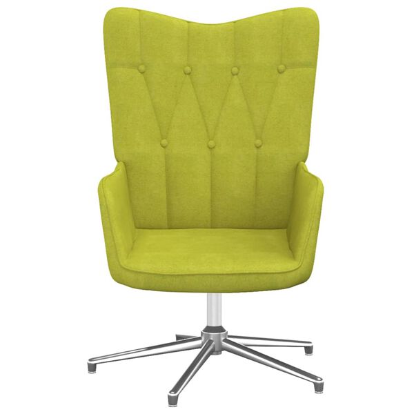 vidaXL Vilstol gr&ouml;n tyg