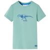 vidaXL T-shirt f&ouml;r barn ljus khaki 116