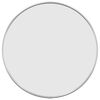 vidaXL V&auml;ggspegel silver &Oslash; 40 cm rund