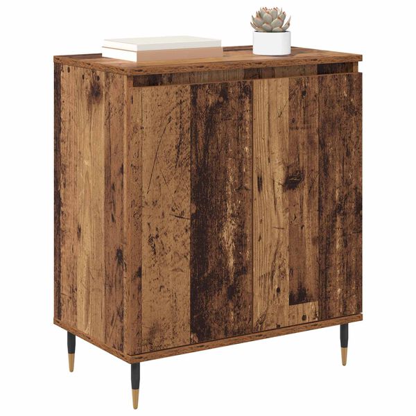 vidaXL Sideboard Gammalt tr&auml; 60 x 35 x 70 cm Konstruerat tr&auml;