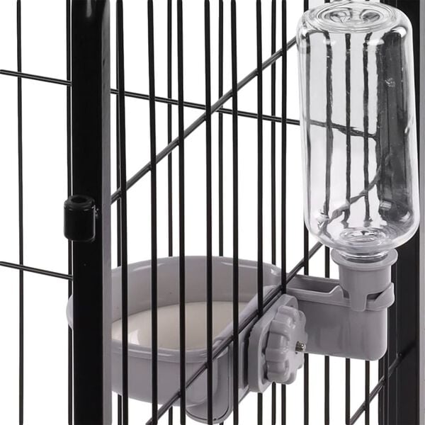 FLAMINGO Vattensk&aring;l med flaska f&ouml;r hund Diza 480ml