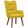 vidaXL f&aring;t&ouml;lj Gul 63 x 67 x 94 cm Sammet
